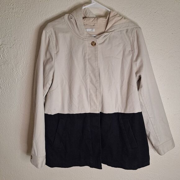 J. Jill Hooded Colorblock Jacket - Picture 2 of 10